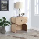 Meridian Jace Natural Night Stand IMAGE 2