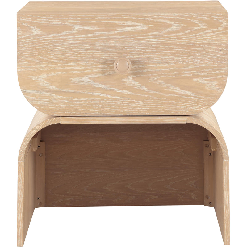 Meridian Jace Natural Night Stand IMAGE 3