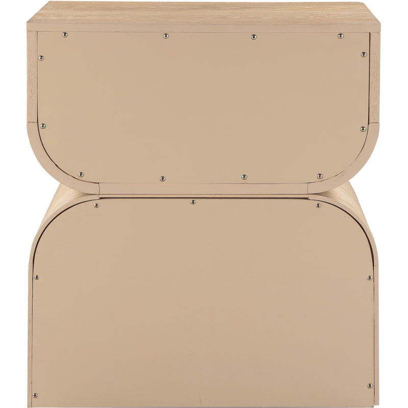 Meridian Jace Natural Night Stand IMAGE 5