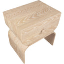Meridian Jace Natural Night Stand IMAGE 7