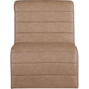 Meridian Ivy Brown Vegan Leather Accent Chair IMAGE 3
