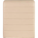 Meridian Ivy Tan Vegan Leather Accent Chair IMAGE 5