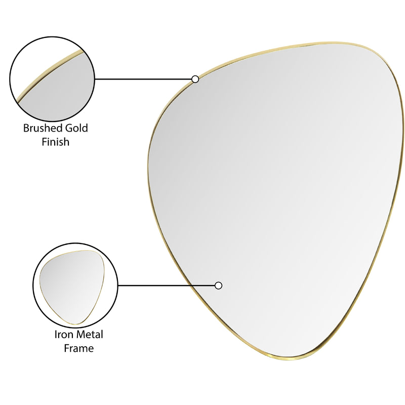 Meridian Finch Gold Mirror IMAGE 8