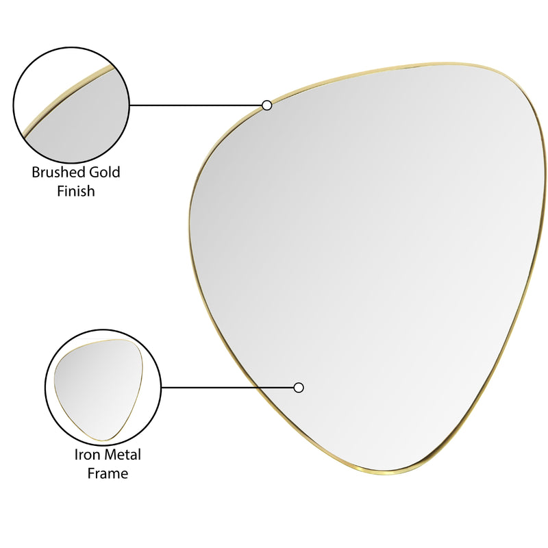 Meridian Finch Gold Mirror IMAGE 8