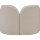 Meridian Daphne Beige Chenille Fabric Chair IMAGE 7