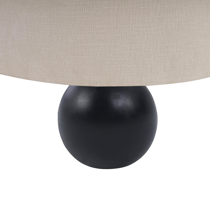 Meridian Daphne Beige Chenille Fabric Sofa IMAGE 11