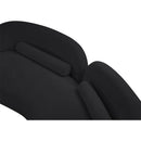 Meridian Daphne Black Chenille Fabric Sofa IMAGE 18