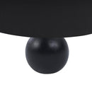 Meridian Daphne Black Chenille Fabric Sofa IMAGE 20