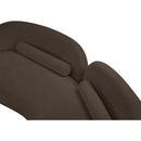 Meridian Daphne Brown Chenille Fabric Sofa IMAGE 17