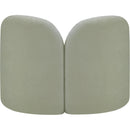 Meridian Daphne Mint Chenille Fabric Chair IMAGE 7