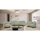 Meridian Daphne Mint Chenille Fabric Loveseat IMAGE 16