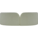 Meridian Daphne Mint Chenille Fabric Sofa IMAGE 7