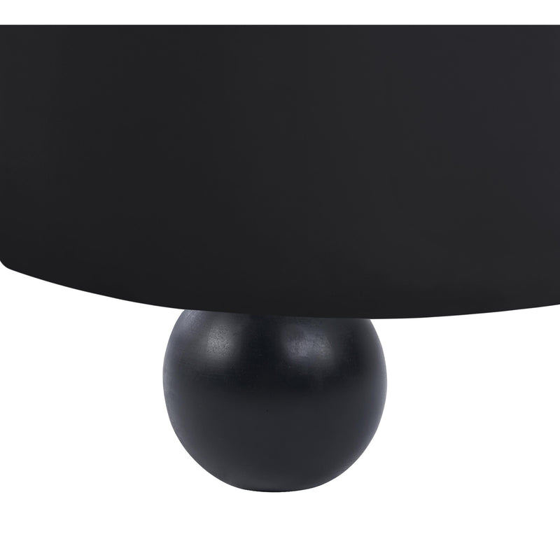 Meridian Daphne Black Velvet Sofa IMAGE 11