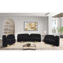 Meridian Daphne Black Velvet Sofa IMAGE 15