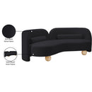 Meridian Daphne Black Velvet Sofa IMAGE 18