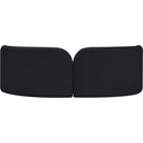 Meridian Daphne Black Velvet Sofa IMAGE 7