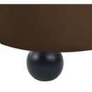 Meridian Daphne Brown Velvet Chair IMAGE 11