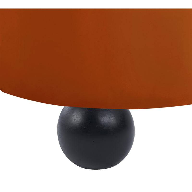 Meridian Daphne Cognac Velvet Sofa IMAGE 11