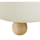 Meridian Daphne Cream Velvet Loveseat IMAGE 10