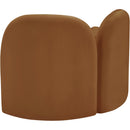 Meridian Daphne Saddle Velvet Chair IMAGE 8