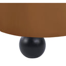 Meridian Daphne Saddle Velvet Loveseat IMAGE 11