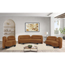 Meridian Daphne Saddle Velvet Loveseat IMAGE 16