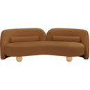 Meridian Daphne Saddle Velvet Sofa IMAGE 5