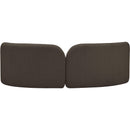 Meridian Daphne Brown Boucle Fabric Sofa IMAGE 7