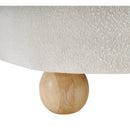 Meridian Daphne Cream Boucle Fabric Chair IMAGE 10