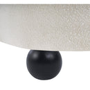 Meridian Daphne Cream Boucle Fabric Sofa IMAGE 11