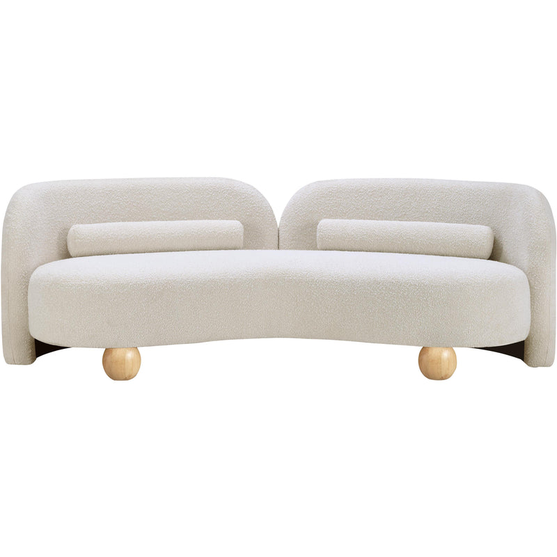 Meridian Daphne Cream Boucle Fabric Sofa IMAGE 5