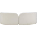 Meridian Daphne Cream Boucle Fabric Sofa IMAGE 7