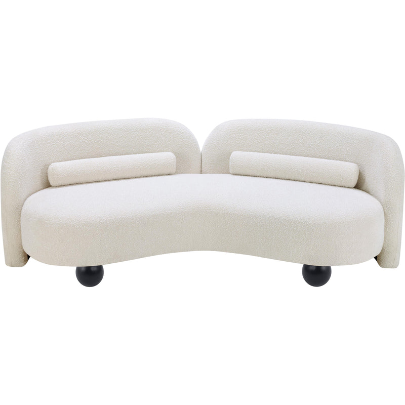 Meridian Daphne Cream Boucle Fabric Sofa IMAGE 9