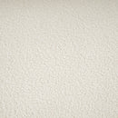 Meridian Bloom Cream Teddy Fabric Loveseat IMAGE 13