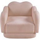Meridian Bloom Pink Teddy Fabric Chair IMAGE 6