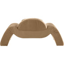 Meridian Austin Beige Velvet Chair IMAGE 5