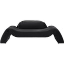 Meridian Austin Black Velvet Loveseat IMAGE 3