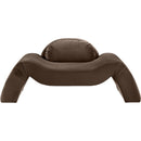 Meridian Austin Brown Velvet Chair IMAGE 3