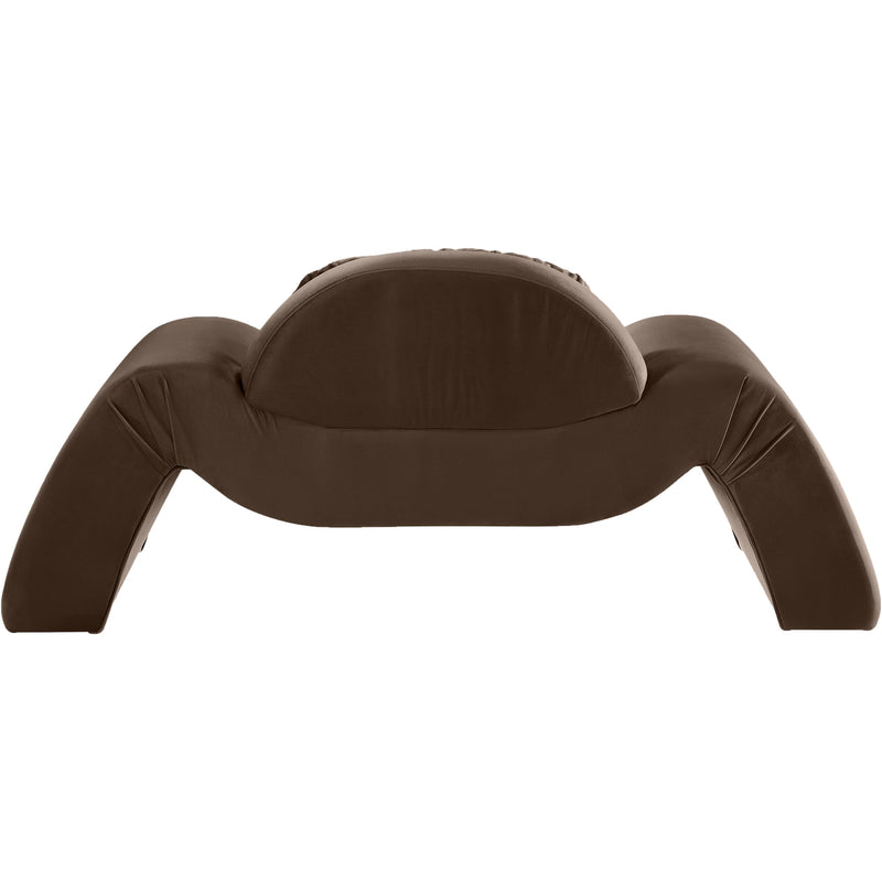 Meridian Austin Brown Velvet Chair IMAGE 5