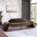 Meridian Austin Brown Velvet Sofa IMAGE 2