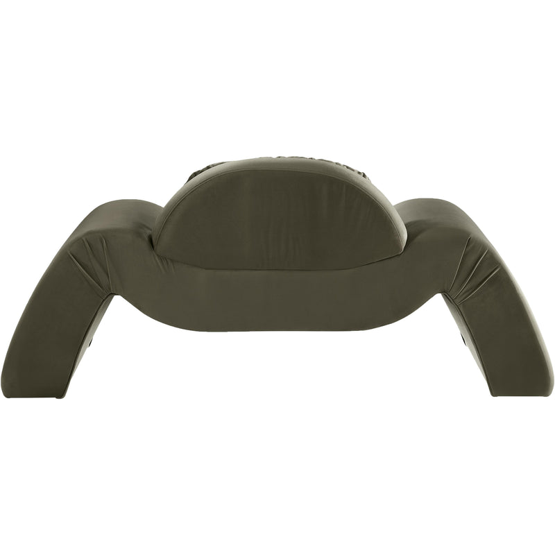Meridian Austin Green Velvet Chair IMAGE 5