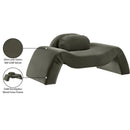 Meridian Austin Green Velvet Chair IMAGE 8