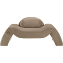 Meridian Austin Taupe Velvet Chair IMAGE 3
