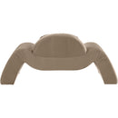 Meridian Austin Taupe Velvet Chair IMAGE 5