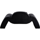 Meridian Austin Black Corduroy Fabric Chair IMAGE 5