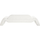 Meridian Austin Cream Corduroy Fabric Sofa IMAGE 5