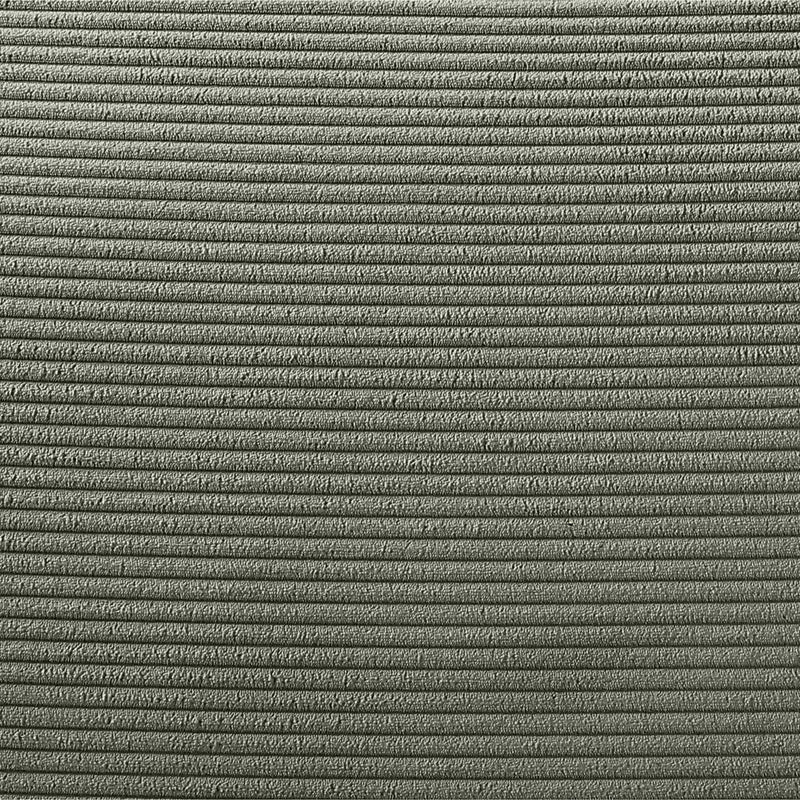 Meridian Austin Green Corduroy Fabric Sofa IMAGE 6