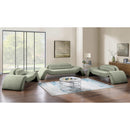 Meridian Austin Green Corduroy Fabric Sofa IMAGE 9