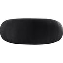 Meridian Emery Black Velvet Loveseat IMAGE 5