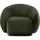Meridian Emery Green Velvet Chair IMAGE 3